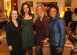 Meeting Soledad O'Brien at a private event after speaking on Global Women's issues in NYC